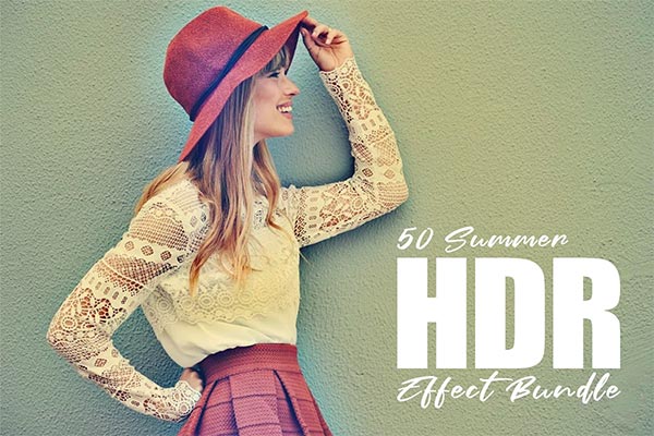 Summer HDR Photoshop Action Bundle
