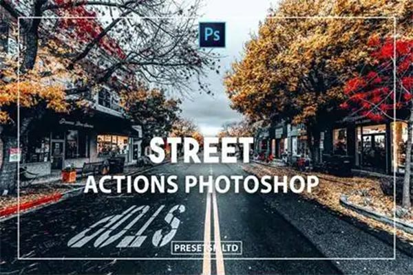 Free PSD Street Photoshop Actions