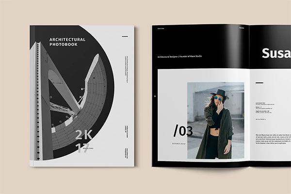 Architecture Photobook Template