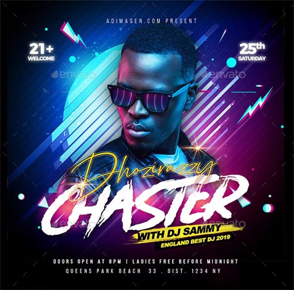 Artist Event Flyer Design