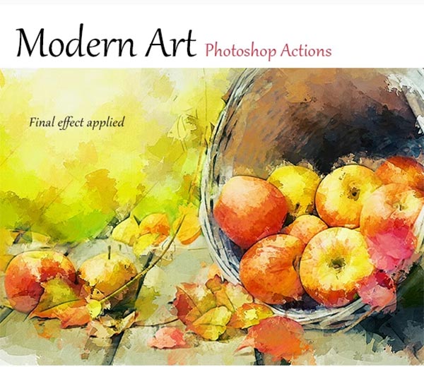 Modern Art Photoshop Actions
