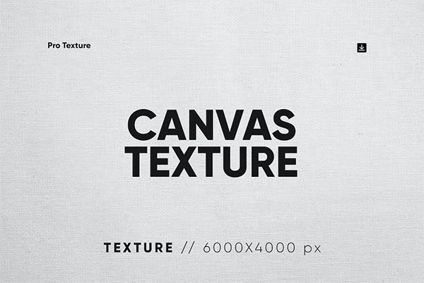Canvas Texture HQ Template