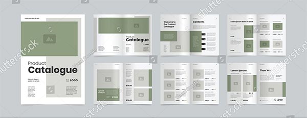 Modern Product Catalog Design Template