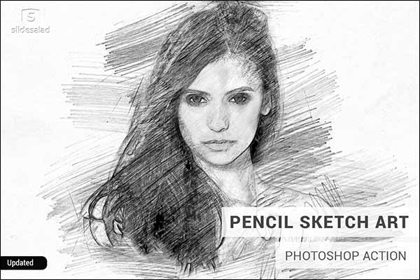 Pencil Sketch Art Photoshop Action