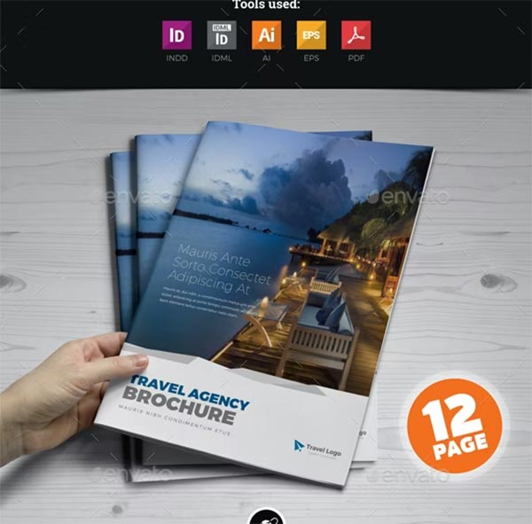 Travel Agency Brochure Catalog Design
