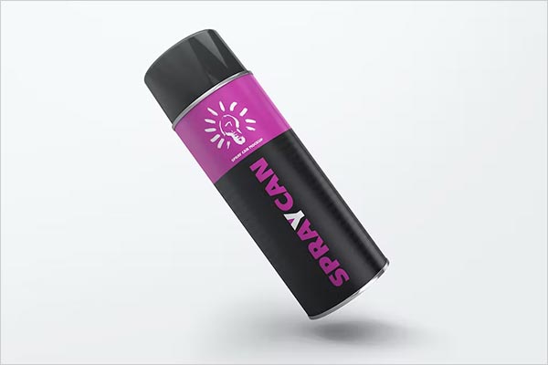 Spray Bottle Mockup