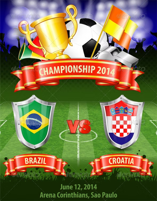 Best Soccer Poster Template