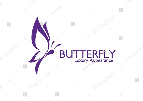 Butterfly Logo Vector Template