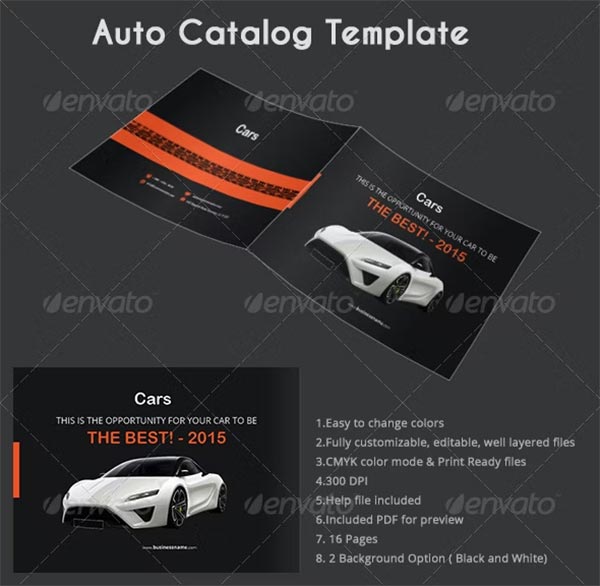 Auto Catalog Template