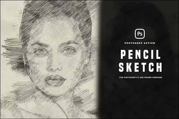 Pencil Sketch Photoshop Action