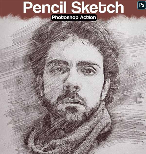 Pencil Sketch Photoshop Actions