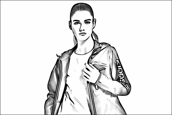 Engraving Sketch Photoshop Action