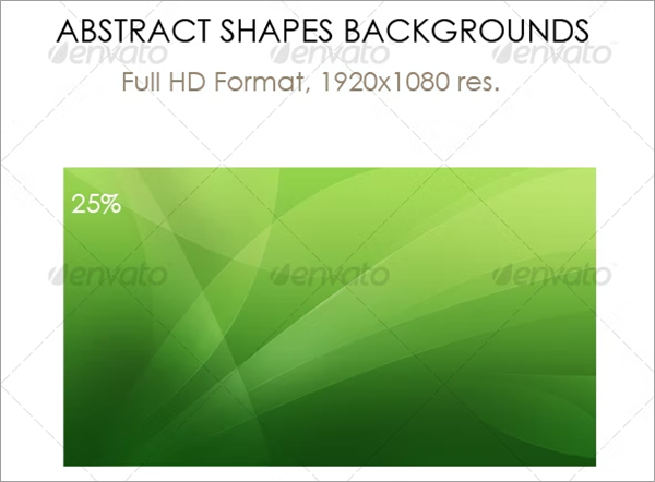 Abstract Shapes Background Template