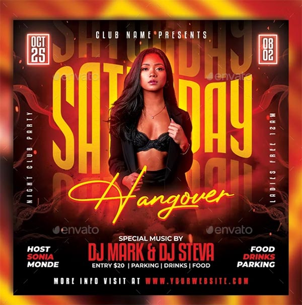 Night Club Flyer Designs