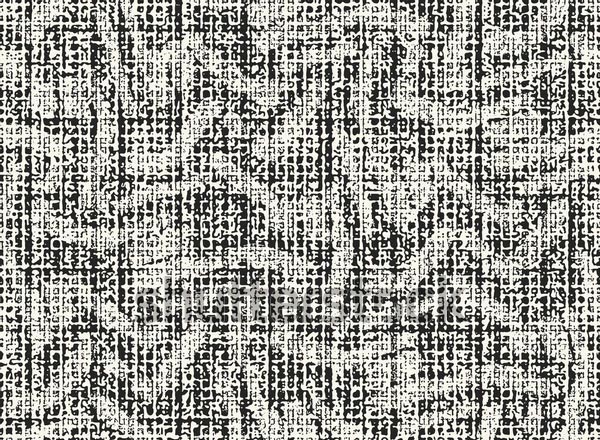 Monochrome Distressed Canvas Textured Zigzag Pattern